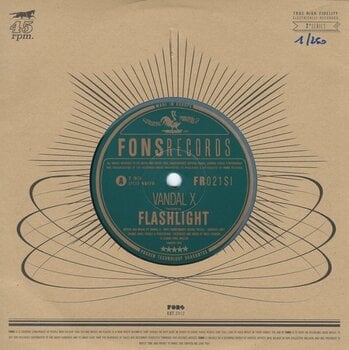 Płyta winylowa Vandal X - Flashlight (Limited Edition) (7") - 1