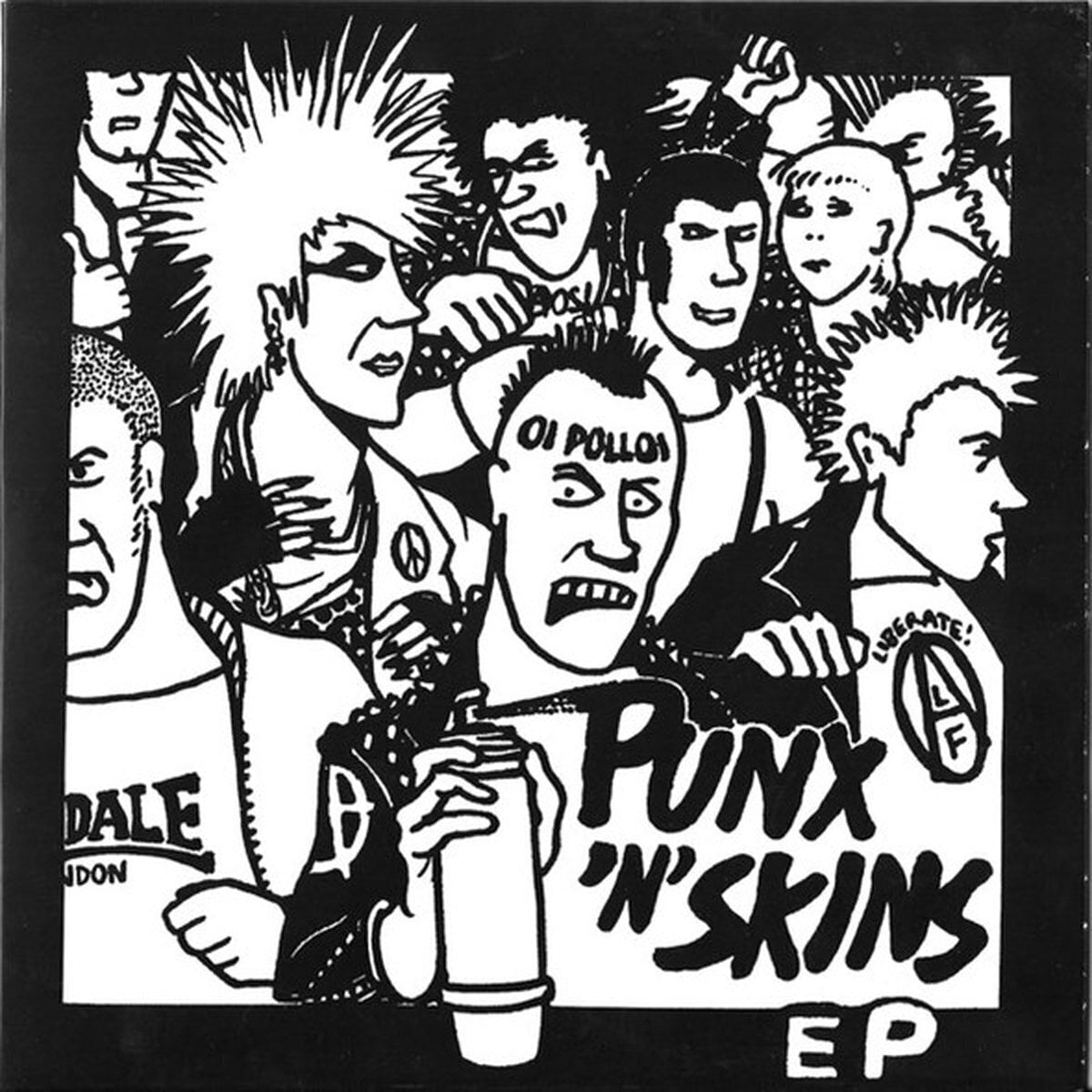 Hanglemez Oi Polloi - Punx 'N' Skins EP (LP)