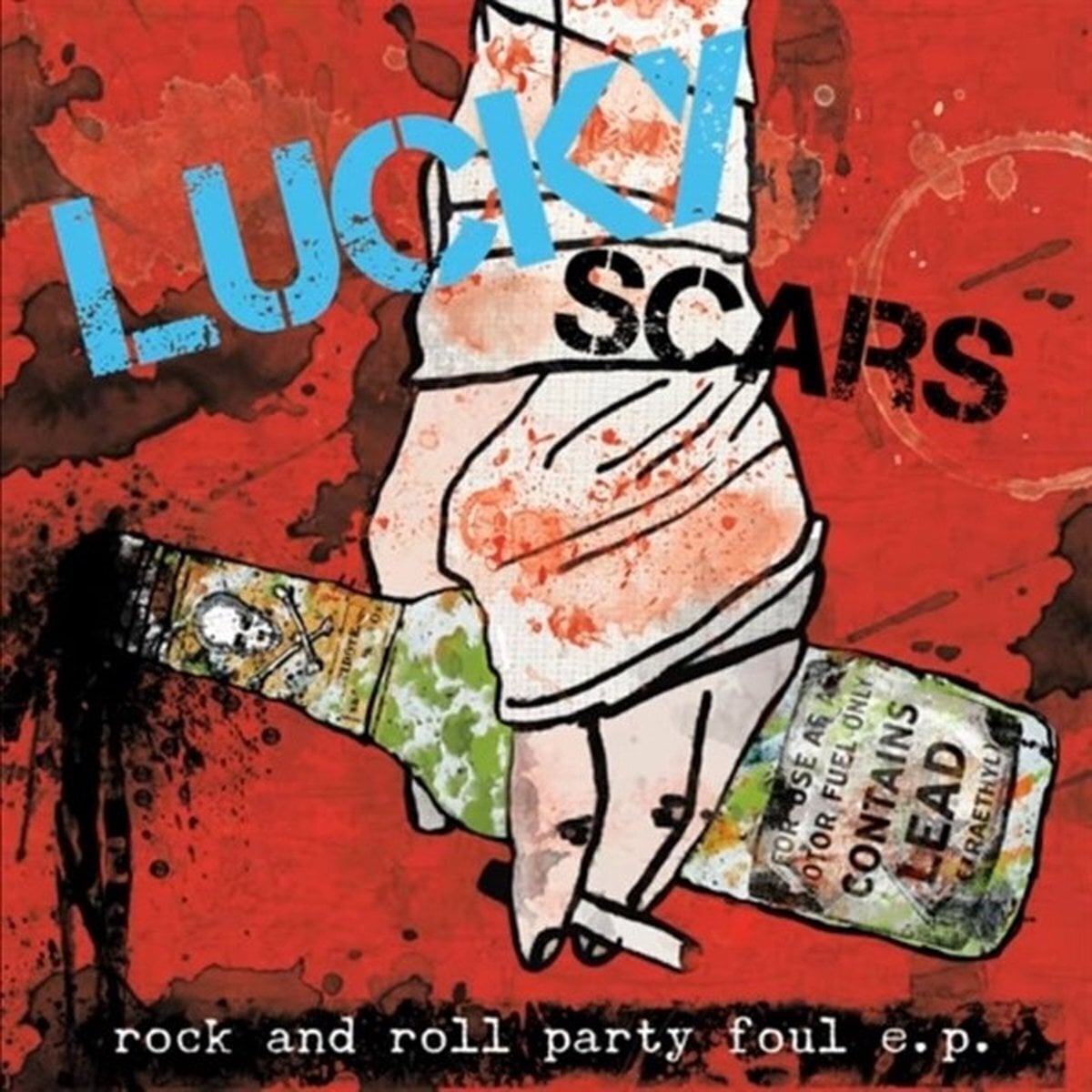 Vinyl Record Lucky Scars - Rock And Roll Party Foul EP (EP)