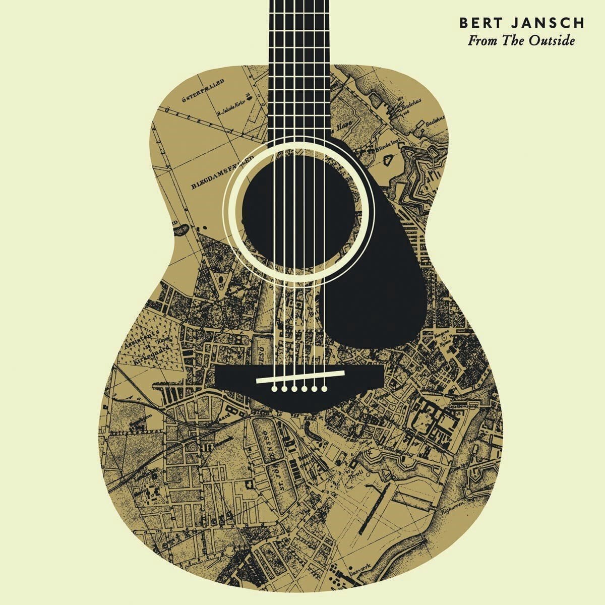 Vinilinė plokštelė Bert Jansch - From The Outside (Limited Edition) (Transparent Red Coloured) (LP)