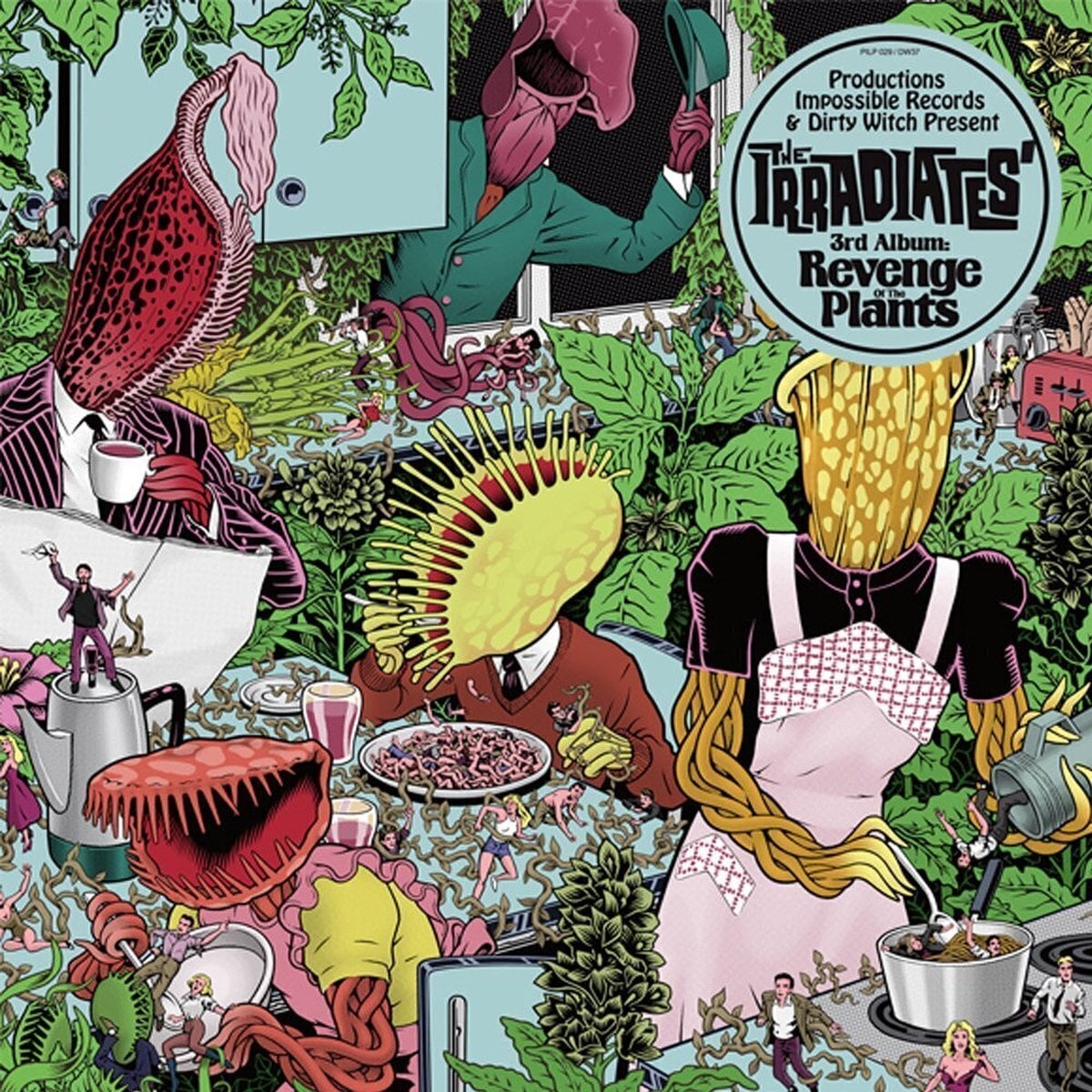 Schallplatte Irradiates - Revenge Of The Plants (LP)