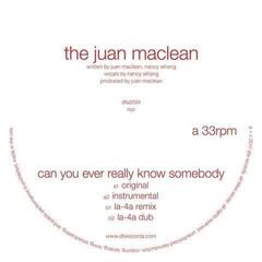 LP The Juan MacLean - Can You Ever Really Know Somebody (Limited Edition) (LP)