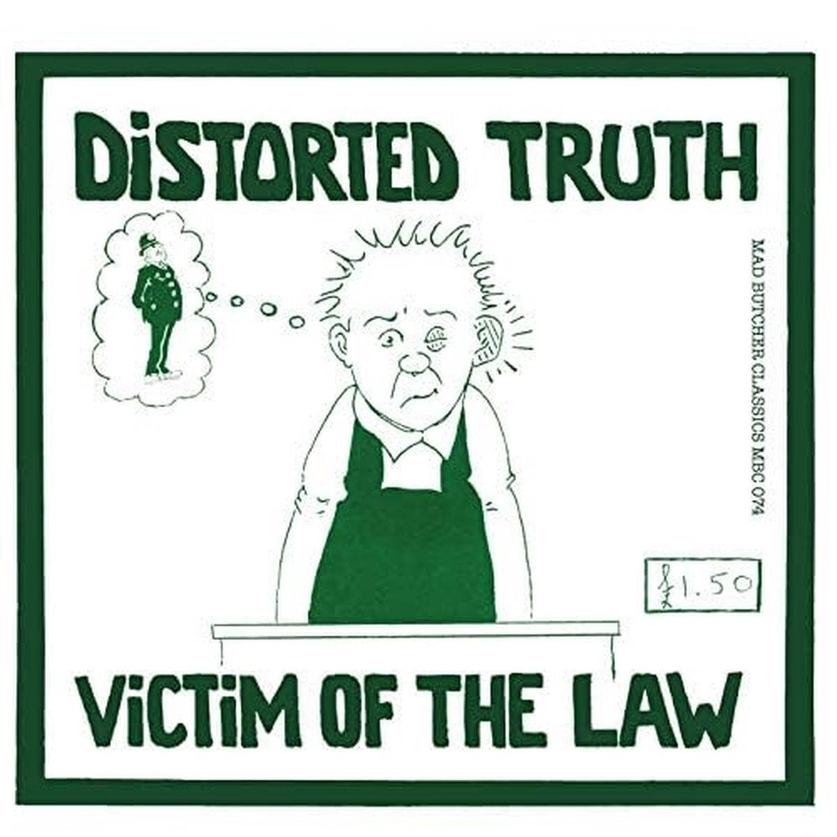 LP Distorted Truth - Victim Of The Law (LP)