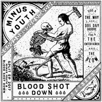 Disco in vinile Minus Youth & Blood Shot Down - Minus Youth / Blood Shot Down Split (Limited Edition) (EP) - 1