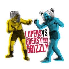 Vinylplade Lupers V Greasy & Grizzly - Lupers V Greasy & Grizzly (LP)