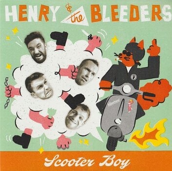 Hanglemez Henry & The Bleeders - Scooter Boy (Coloured) (EP) - 1