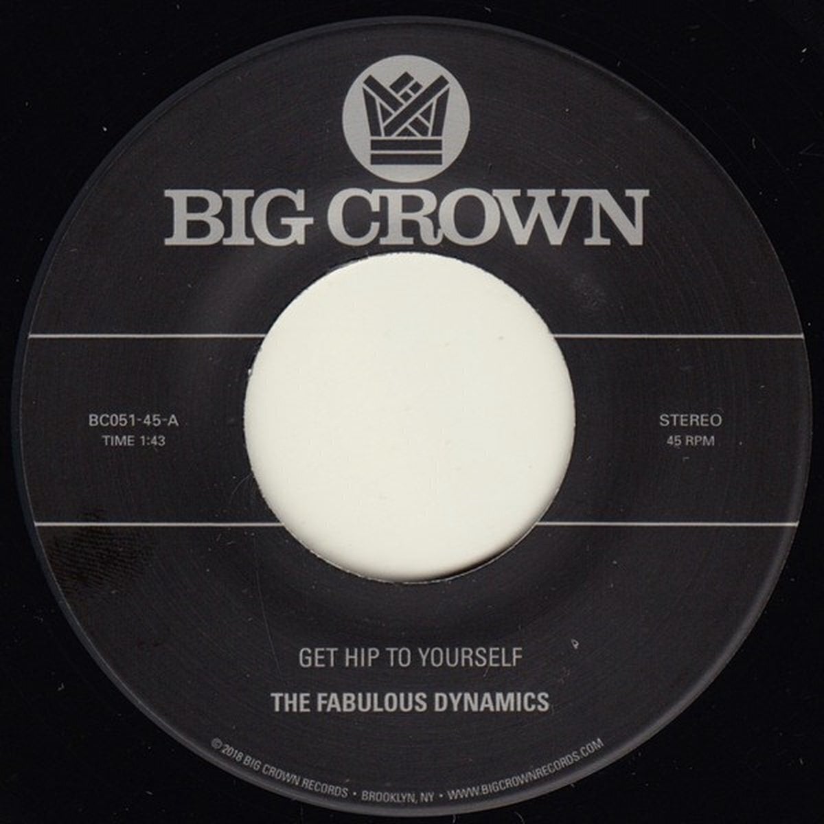 Vinyl Record The Fabulous Dynamics - Get Hip To Yourself (7")