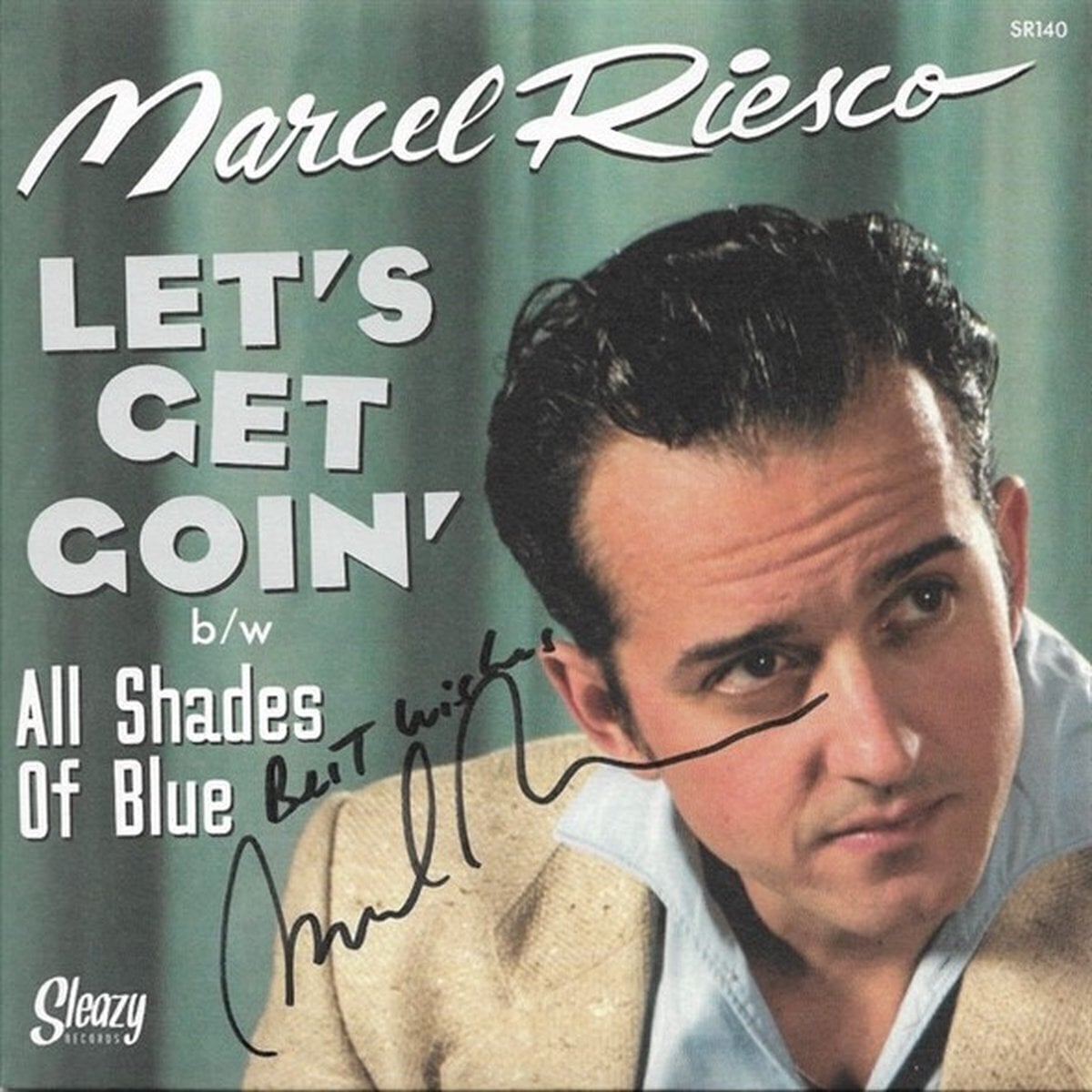 Disque vinyle Marcel Riesco - Let's Get Goin' (7")