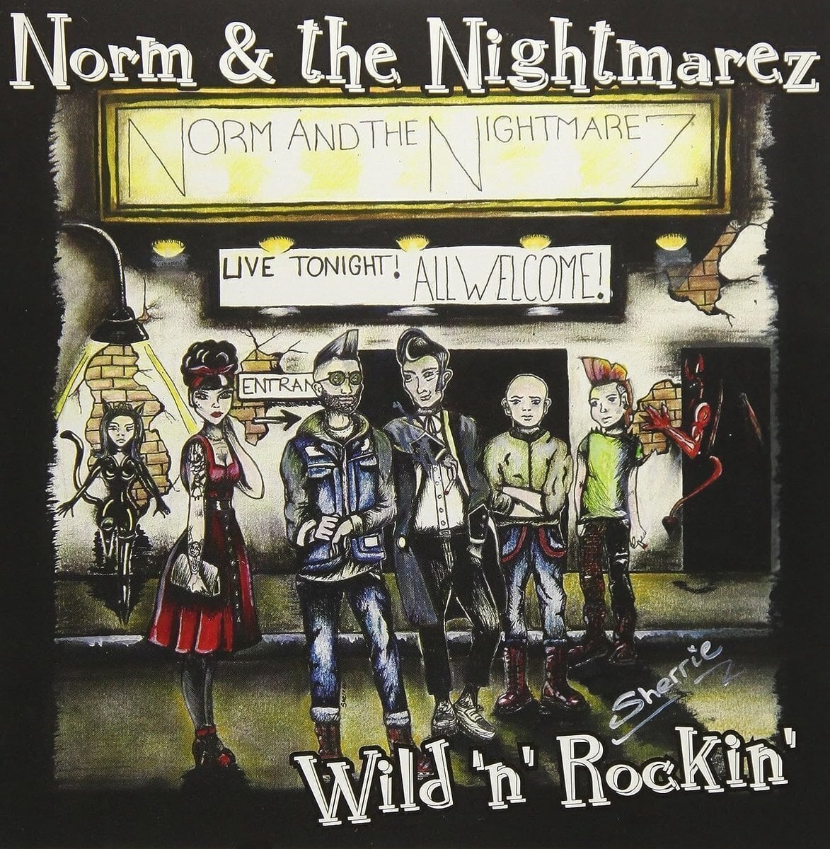 Schallplatte Norm & The Nightmarez - Wild 'n' Rockin' (EP)