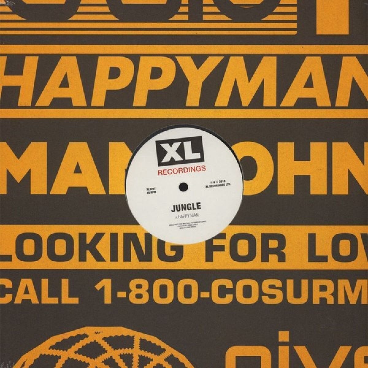 Vinüülplaat Jungle - Happy Man / House In LA (LP)
