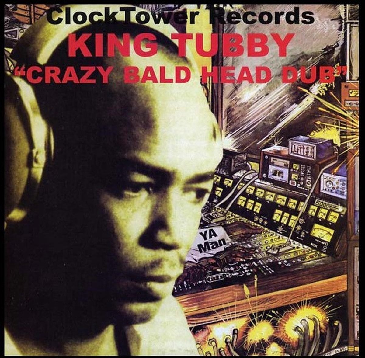 Vinyl Record King Tubby - Crazy Bald Head Dub (LP)