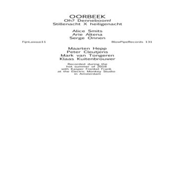 Vinyl Record Oorbeek - Oh? Denneboom! (7") - 1