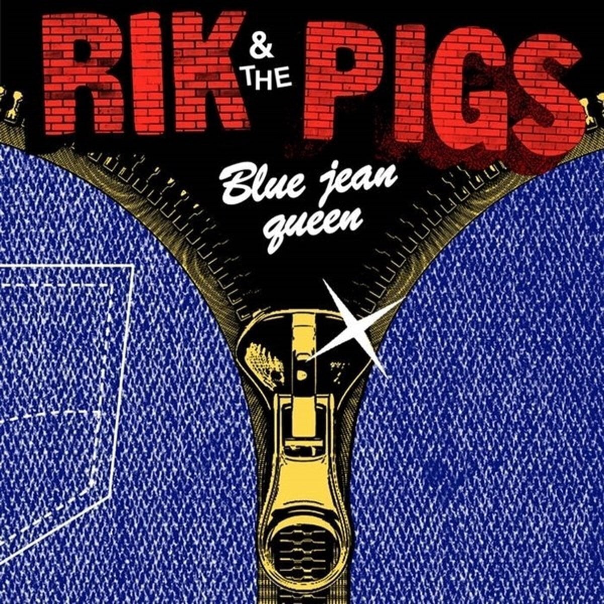 Vinylskiva Rik And The Pigs - Blue Jean Queen (LP)