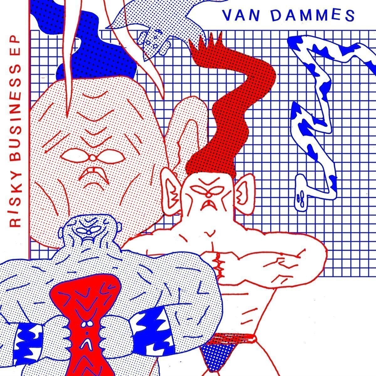Schallplatte Van Dammes - Risky Business EP (LP)