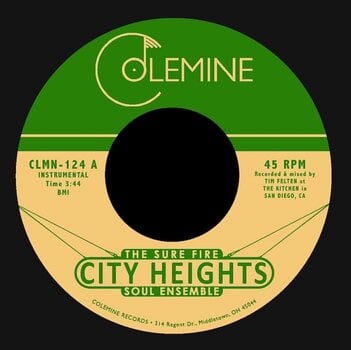 Vinyl Record The Sure Fire Soul Ensemble - City Heights (7") - 1