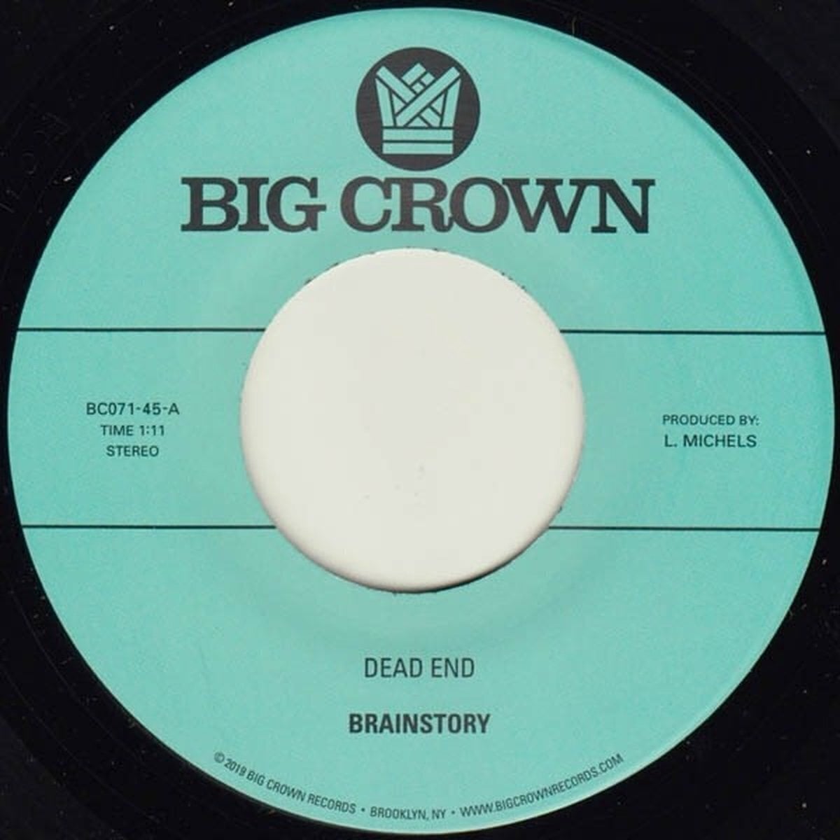 LP Brainstory - Dead End / Mnemophobia (7")