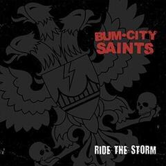 Disco in vinile Bum City Saints - Ride The Storm (Black Inside Red with White Splatter Coloured) (EP)