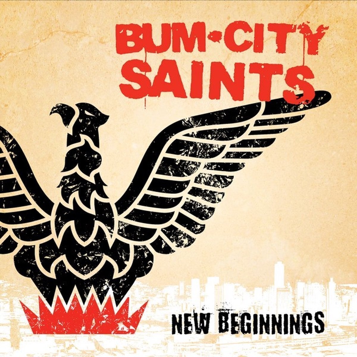 Vinylskiva Bum City Saints - New Beginnings (EP)