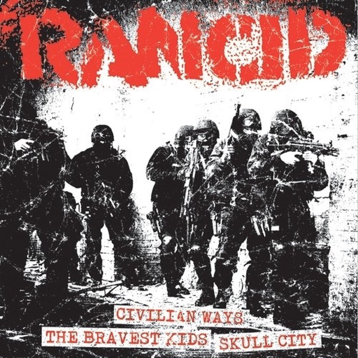 Vinyl Record Rancid - Civilian Ways / The Bravest Kids / Skull City (LP)