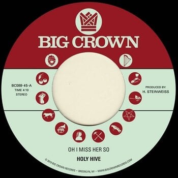 Schallplatte Holy Hive - Oh I Miss Her So (7") - 1