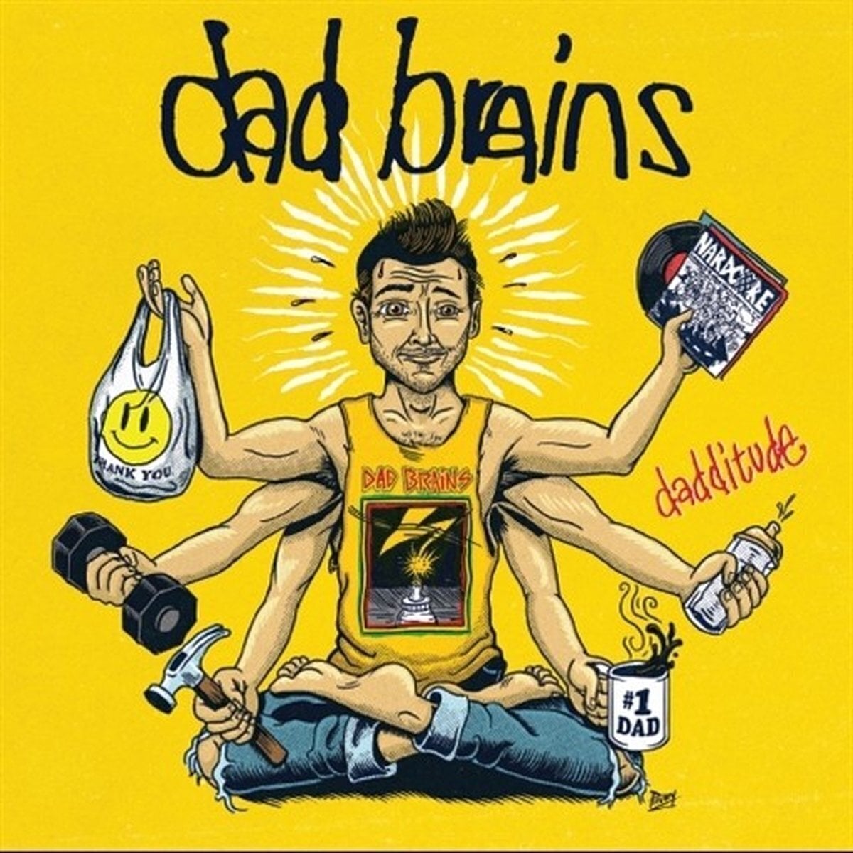 Schallplatte Dad Brains - Dadditude (EP)