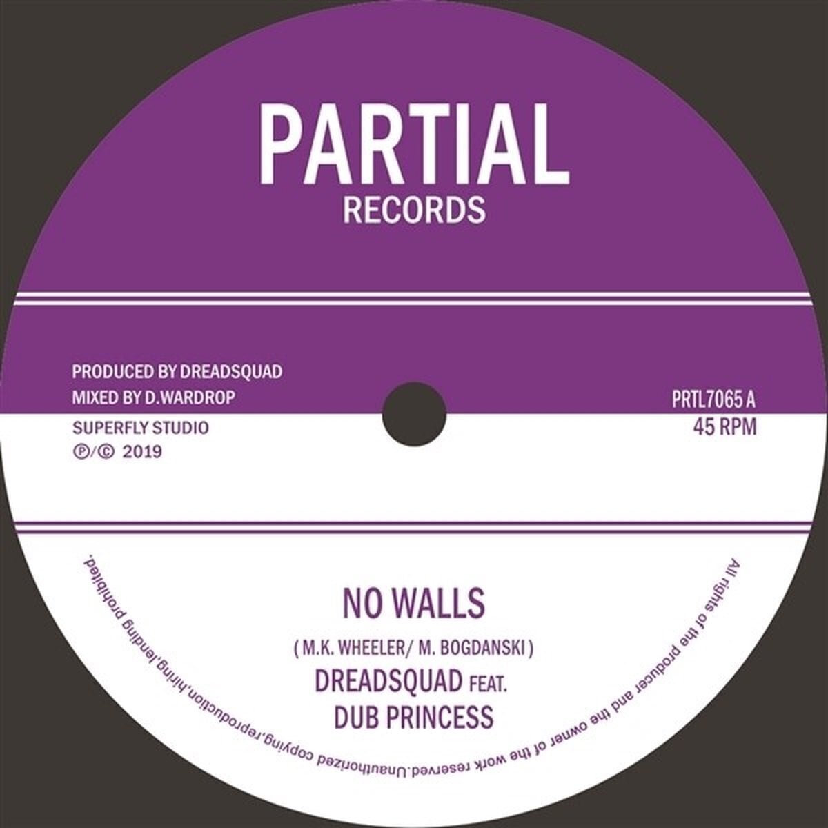 Vinyl Record Dreadsquad & Dub Princess - No Walls (LP)