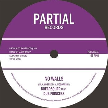 Vinyl Record Dreadsquad & Dub Princess - No Walls (LP) - 1
