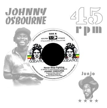 Vinyl Record Johnny Osbourne - Never Stop Fighting (Reissue) (7") - 1