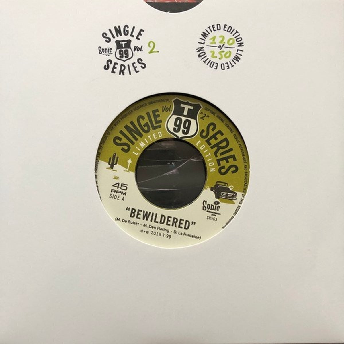 Schallplatte T-99 - Bewildered/Sledgehammer (LP)