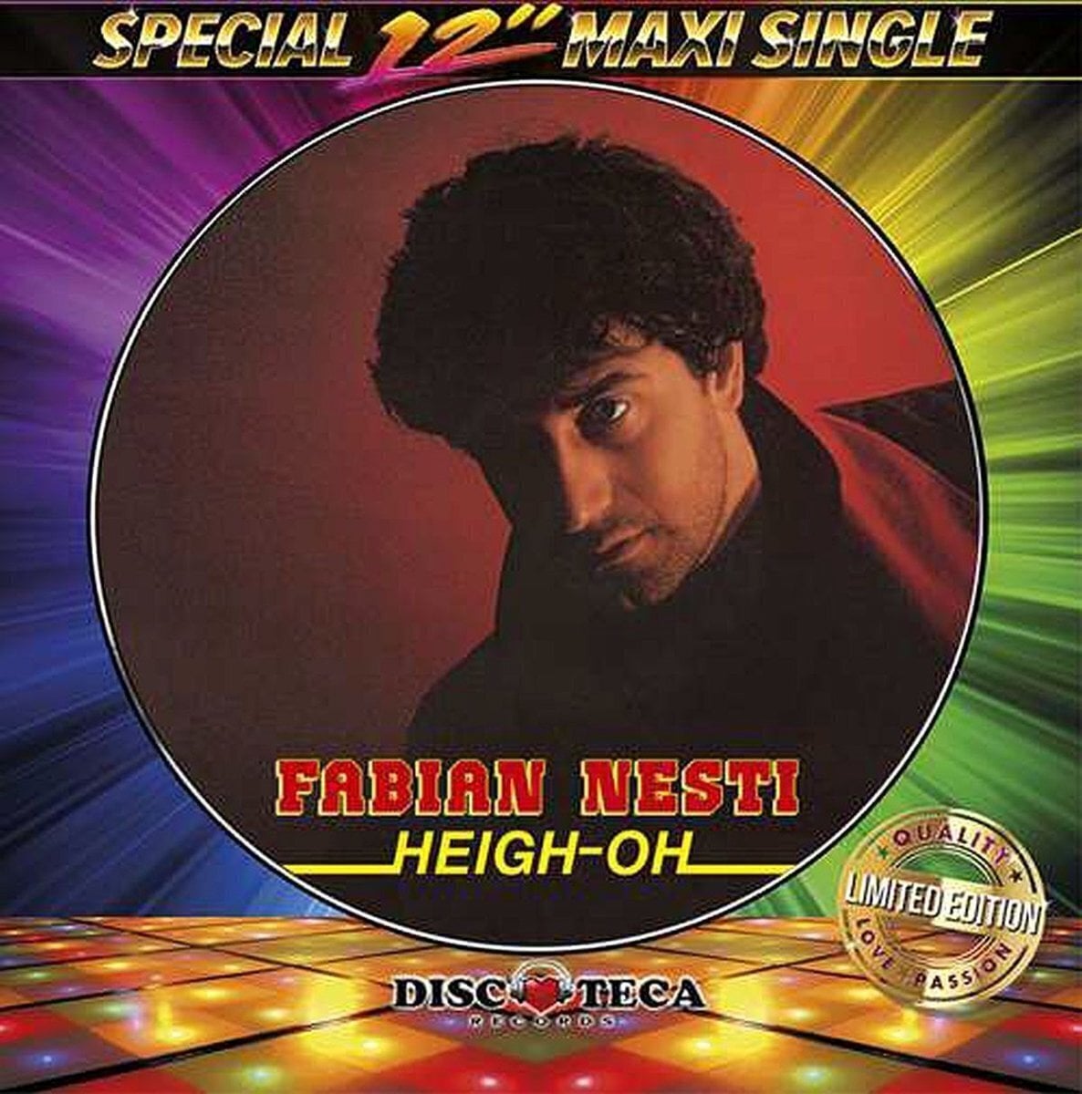 Schallplatte Fabian Nesti & Midnight Passion - Heigh Ho / I Need Your Love (Picture Disc) (LP)