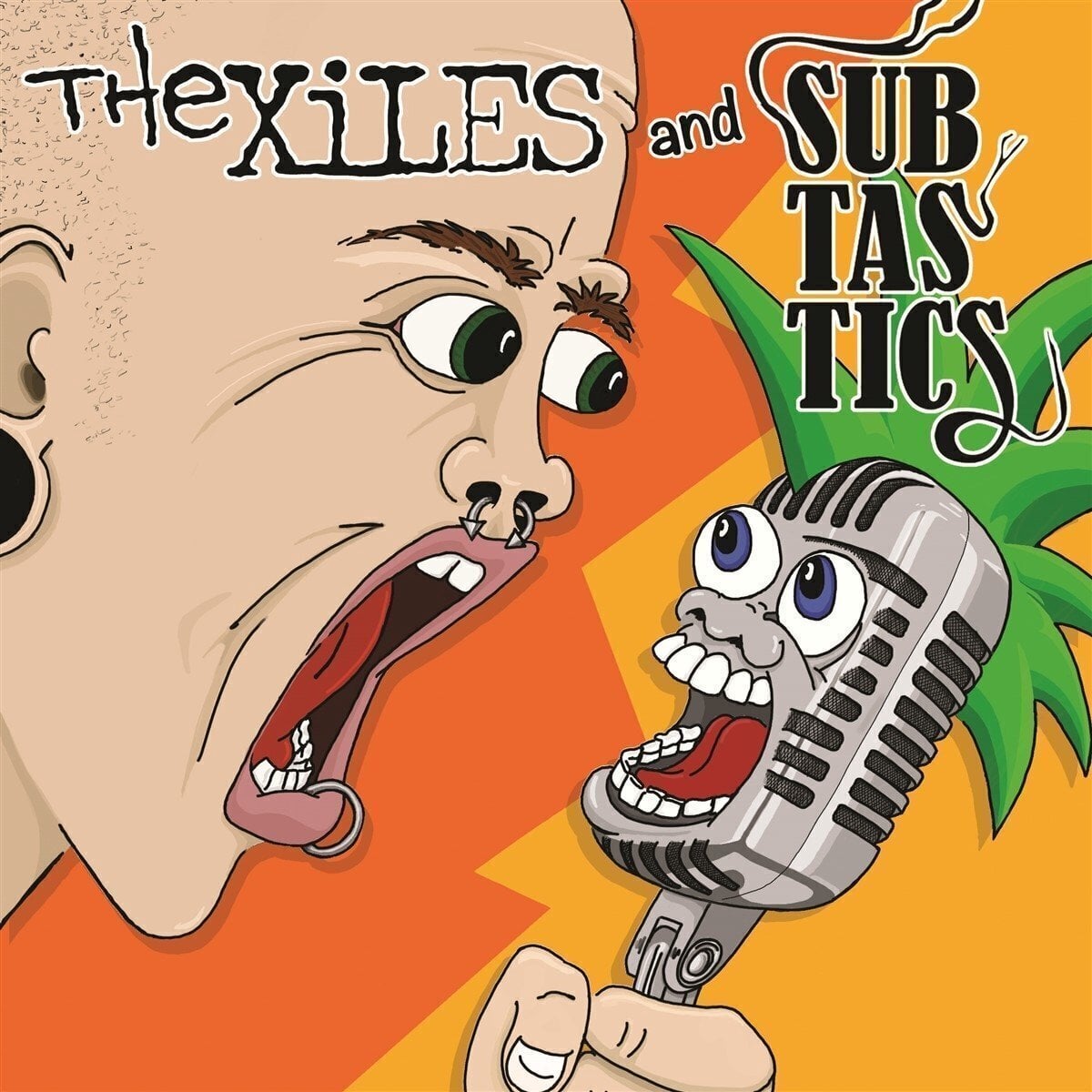 Disco in vinile Xiles/Subtactics & Subtactics - Split (LP)