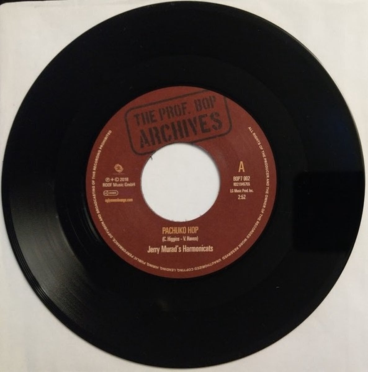 Vinylskiva Jerry Murad - Pachuko Hop/Hit It And Go (LP)