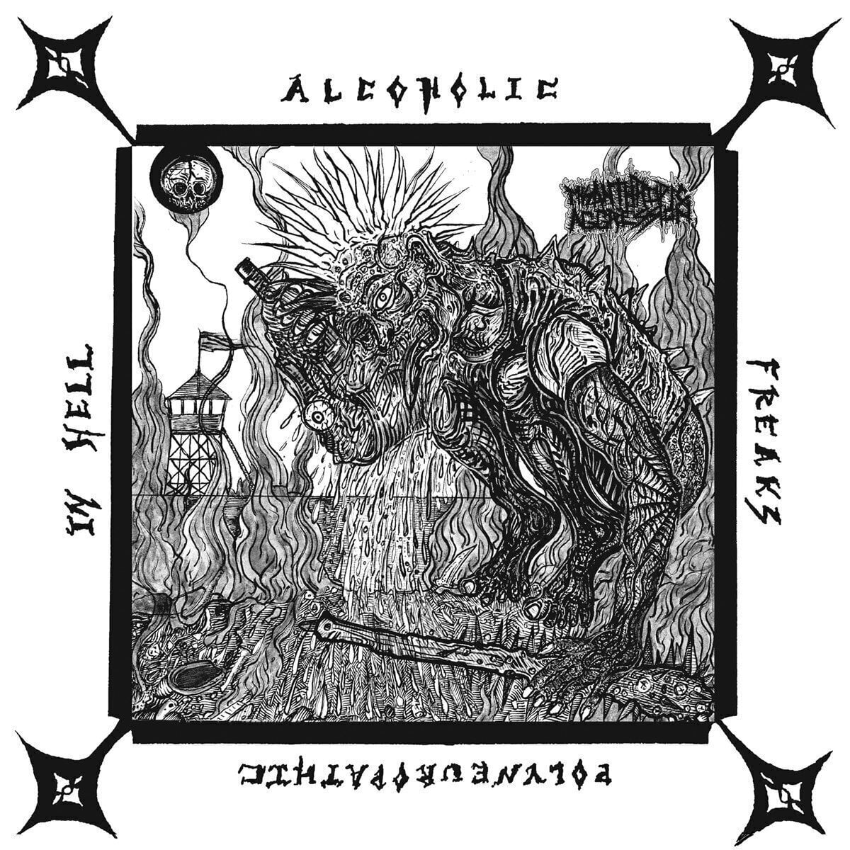 LP Misanthropic Aggression - Alcoholic Polyneuropathic Freaks in Hell (LP)