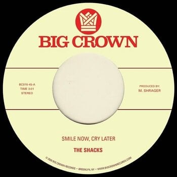 Vinyl Record The Shacks & Brainstory - Smile Now, Cry Later / Runaway (7") - 1
