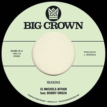 Disco de vinil El Michels Affair & Bobby Oroza - Reasons / Hipps (7") - 1