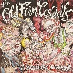 Schallplatte Old Firm Casuals - A Butcher's Banquet (Uvdp) (Limited Edition) (Red with White Splatter Coloured) (LP)