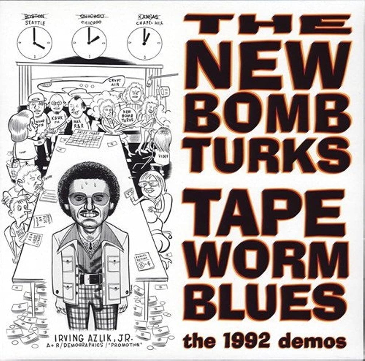 Vinyl Record The New Bomb Turks - Tapeworm Blues (The 1992 Demos) (EP)