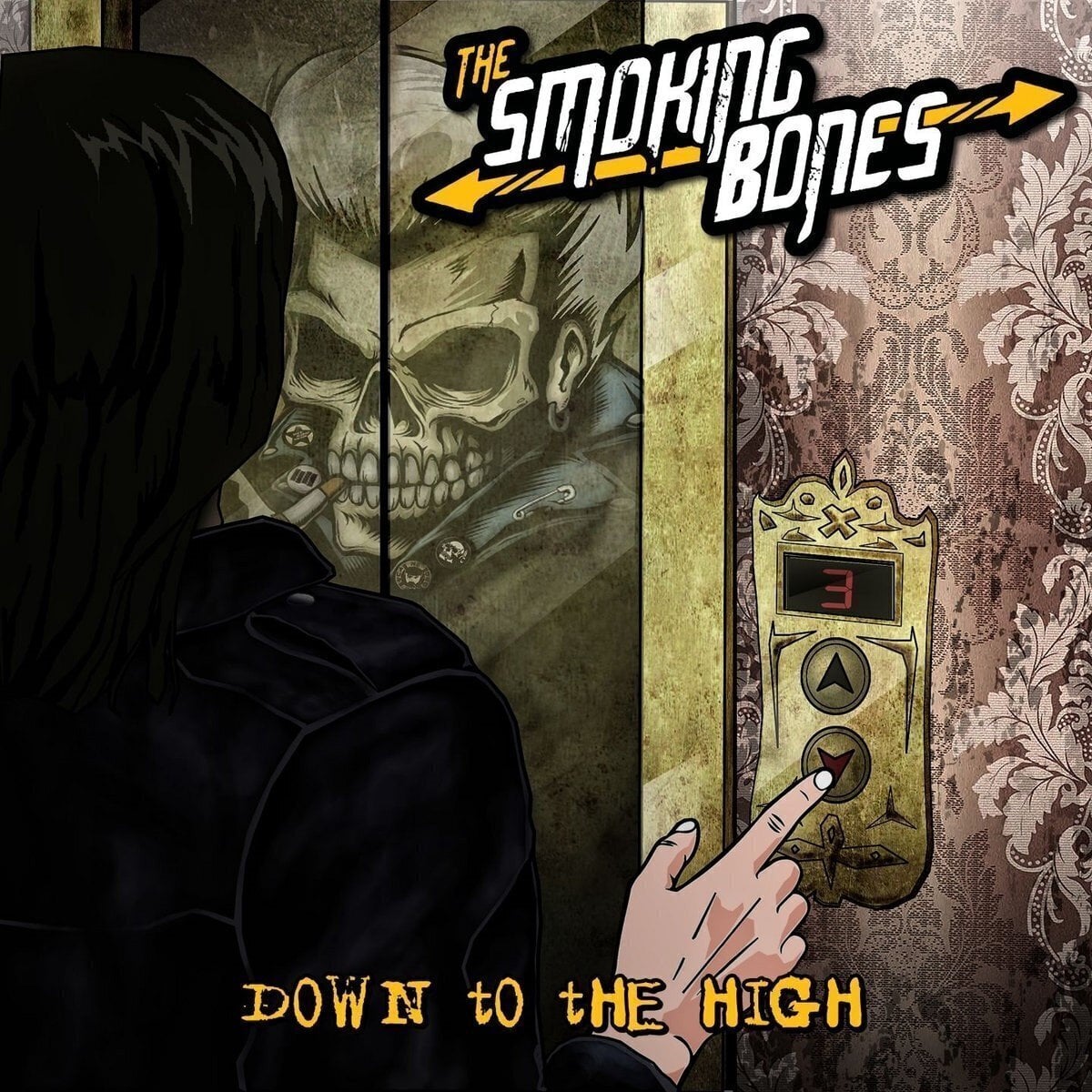 LP Smoking Bones - Down To The High (LP)