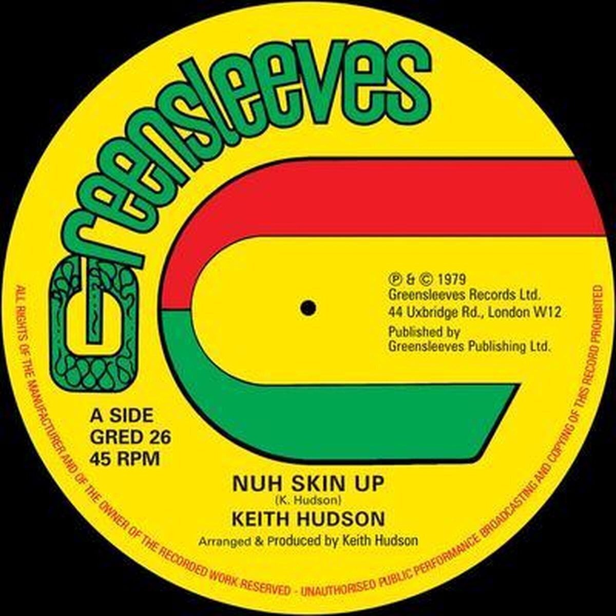 Disco in vinile Keith Hudson - Nuh Skin Up (Reissue) (LP)
