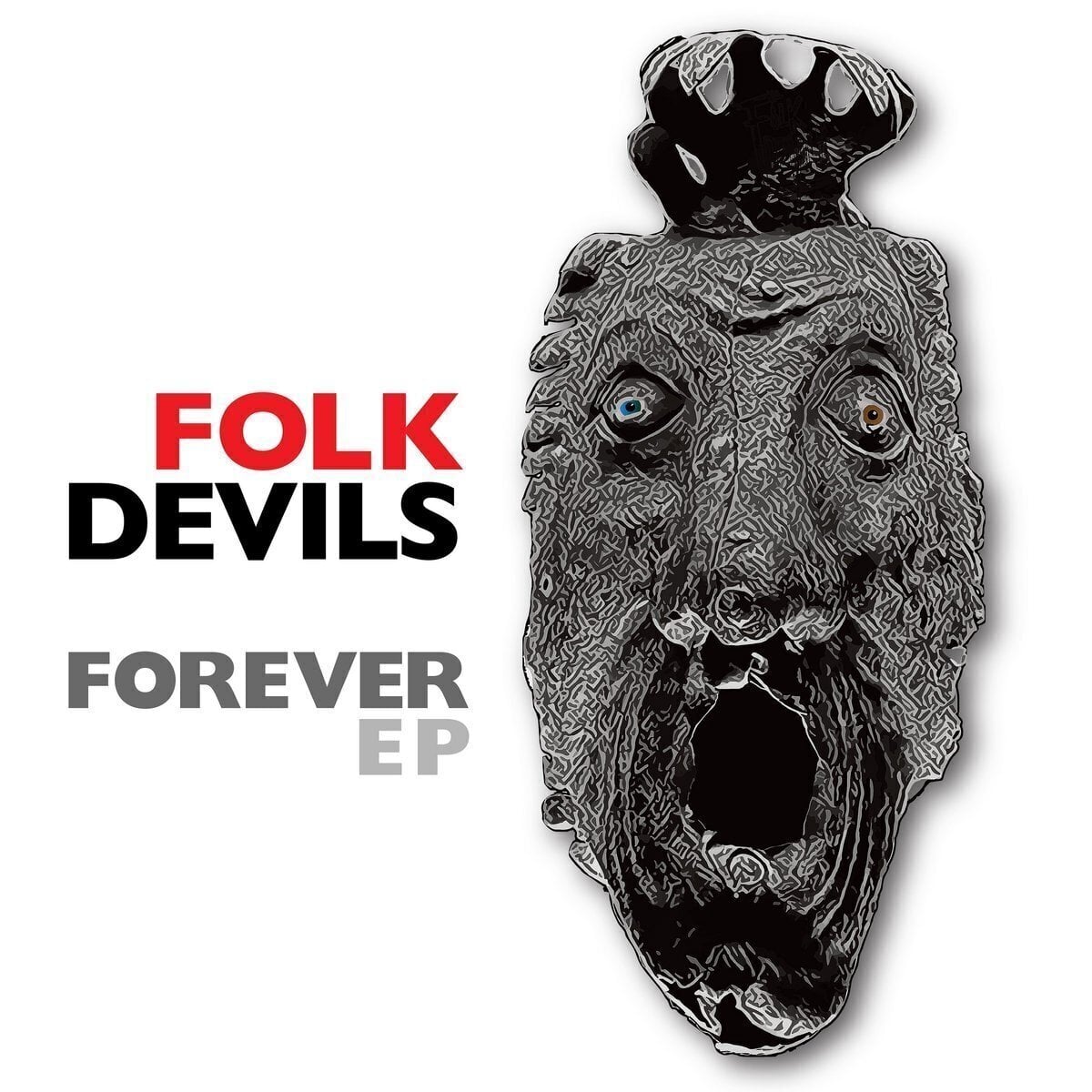 LP Folk Devils - Forever EP (Limited Edition) (Transparent Red Vinyl Coloured) (EP)