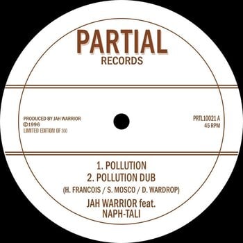 Vinyl Record Jah Warrior & Naph-tali - Pollution (LP) - 1