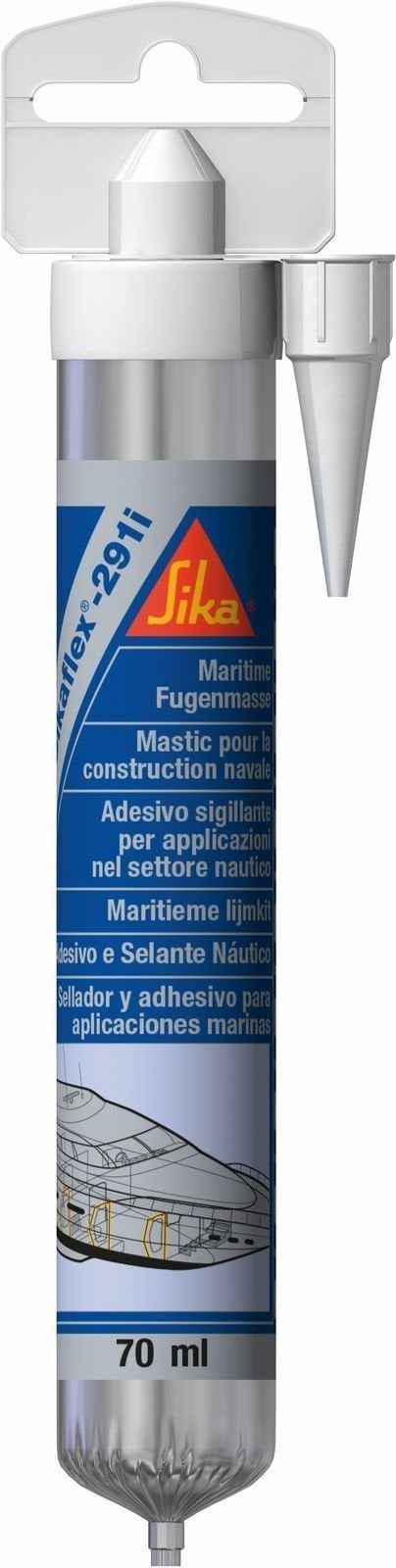 Marine Sealant, Marine Adhesive Sikaflex 291i Black 70ml