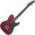 Elektrische gitaar Fender Jim Adkins JA-90 Telecaster Thinline IL Crimson Red Transparent