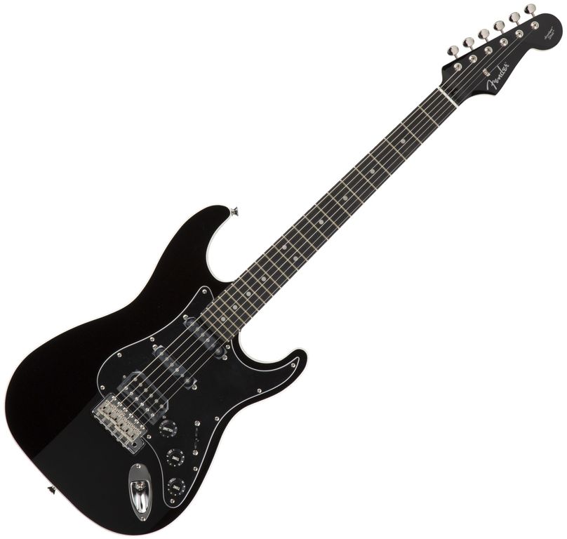 Fender Aerodyne Medium Scale HSS RW Black - Muziker