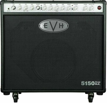 Combo de guitarra de tubo EVH 5150III 1x12 50W 6L6 BK - 1