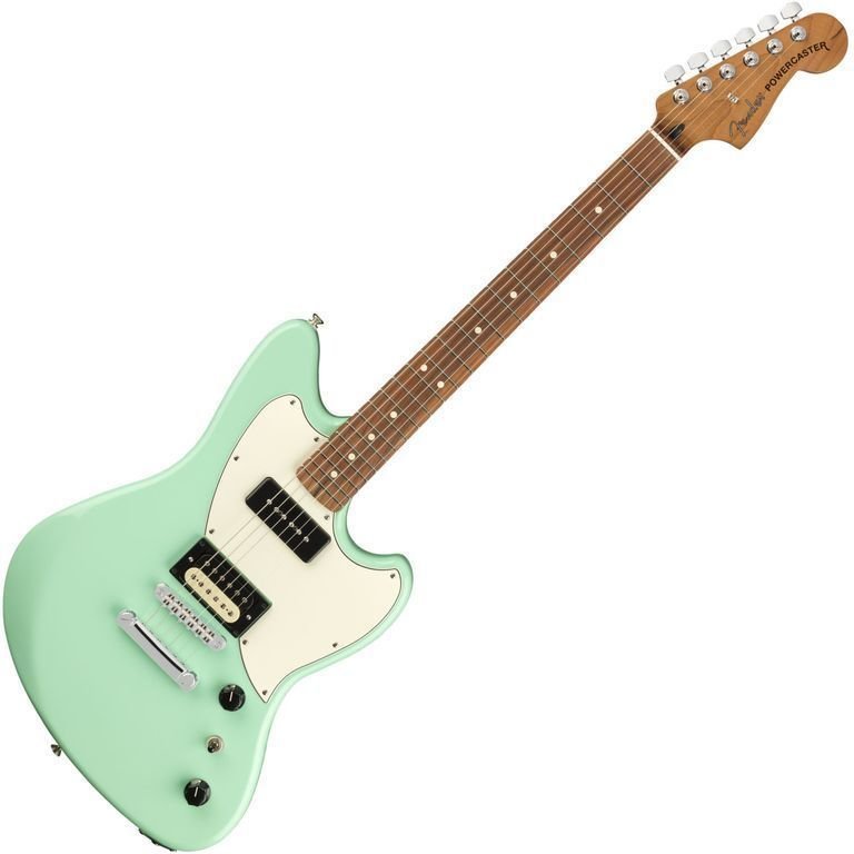 Electric guitar Fender PowerCaster PF Surf Green