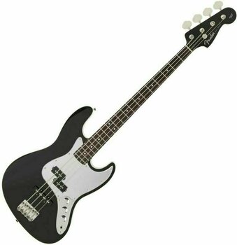 Elektrische basgitaar Fender FSR Aerodyne Jazz Bass RW Black - 1