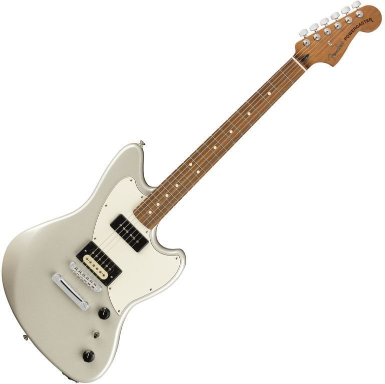 Electric guitar Fender PowerCaster PF White Opal