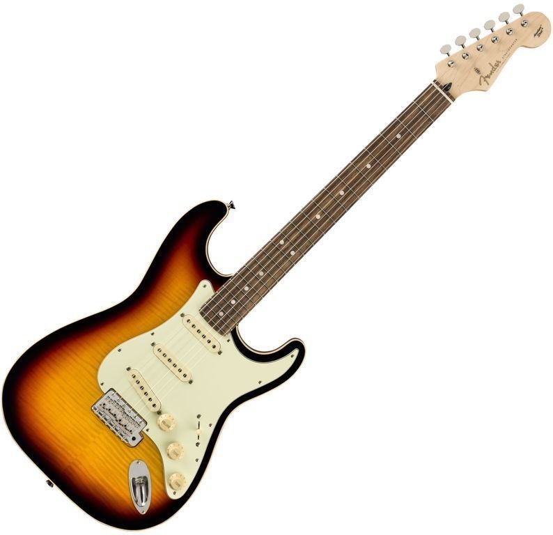 Elektriska gitarrer Fender Aerodyne Classic Stratocaster FM Top RW 3-Color Sunburst