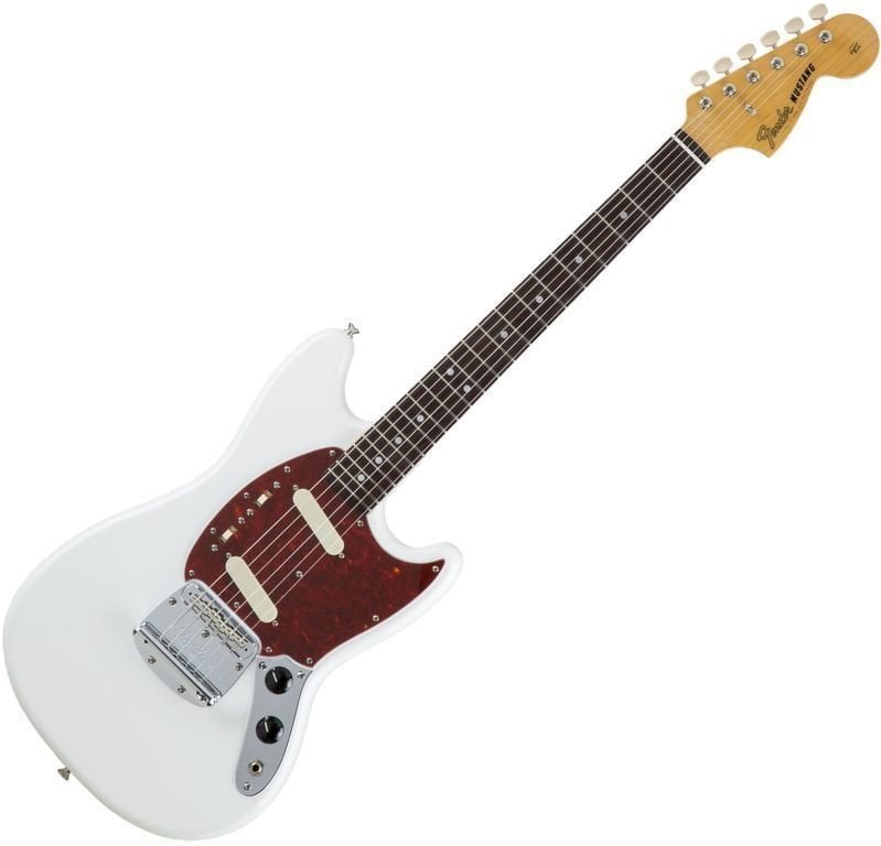 Chitarra Elettrica Fender MIJ Traditional '60s Mustang RW Arctic White